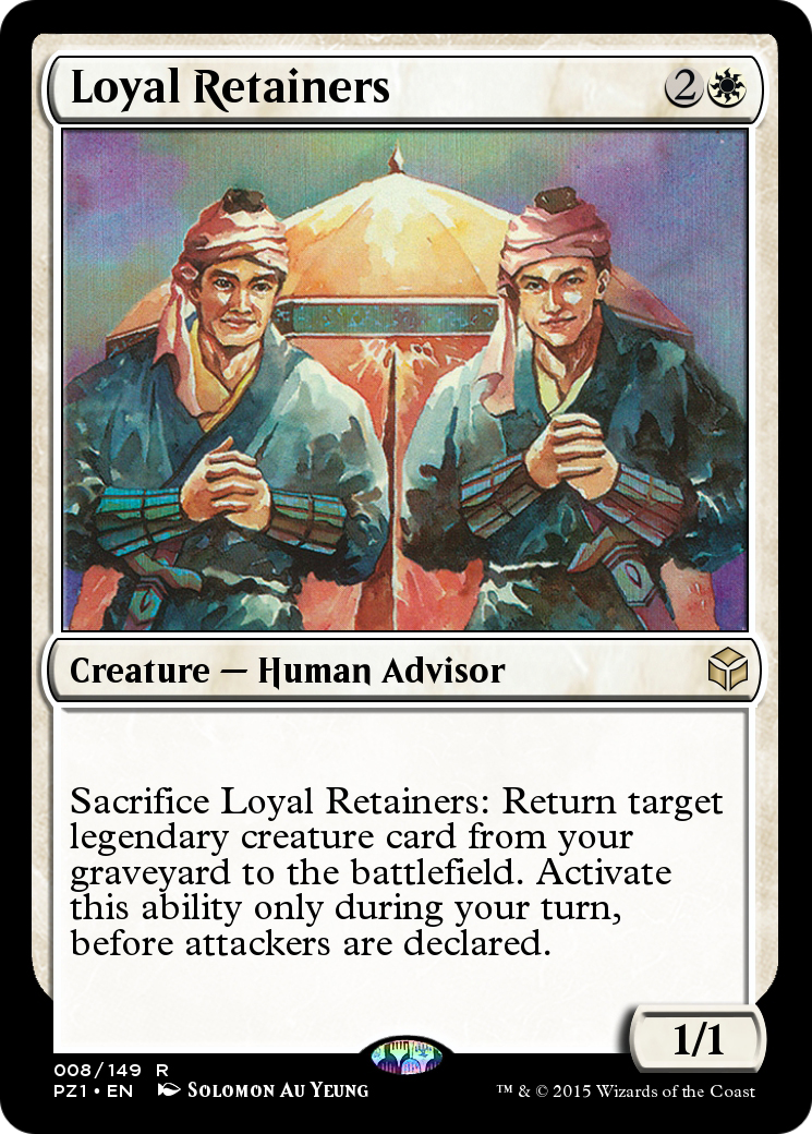 Loyal Retainers  [Legendary Cube Prize Pack] Foil
