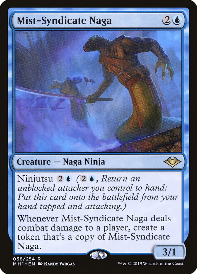Mist-Syndicate Naga [Modern Horizons] Foil