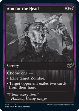 Aim for the Head [Innistrad: Double Feature] Foil