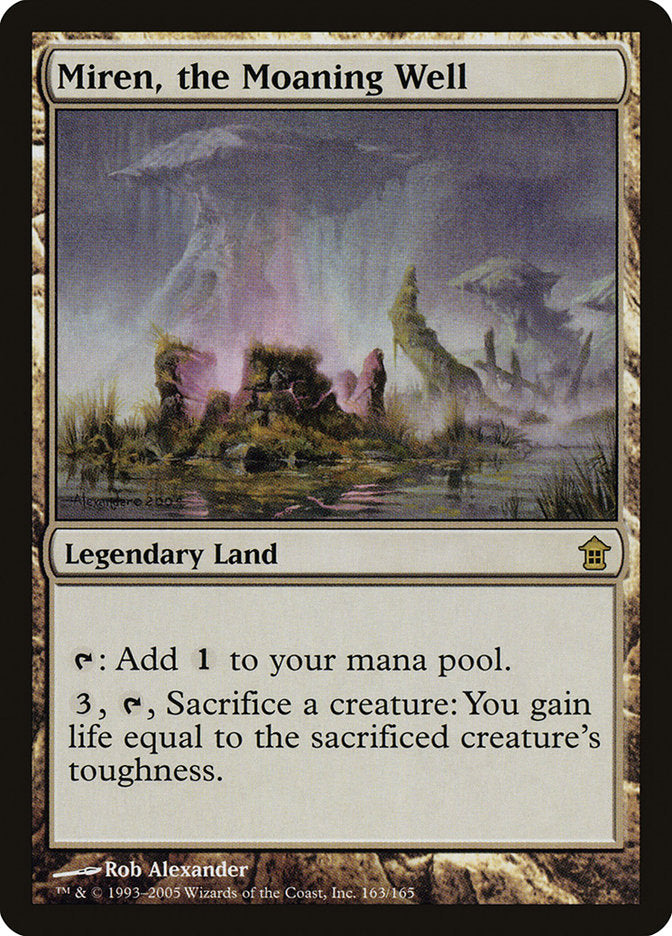Miren, the Moaning Well [Saviors of Kamigawa] Foil