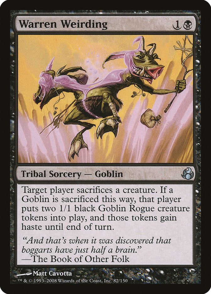 Warren Weirding [Morningtide] Foil