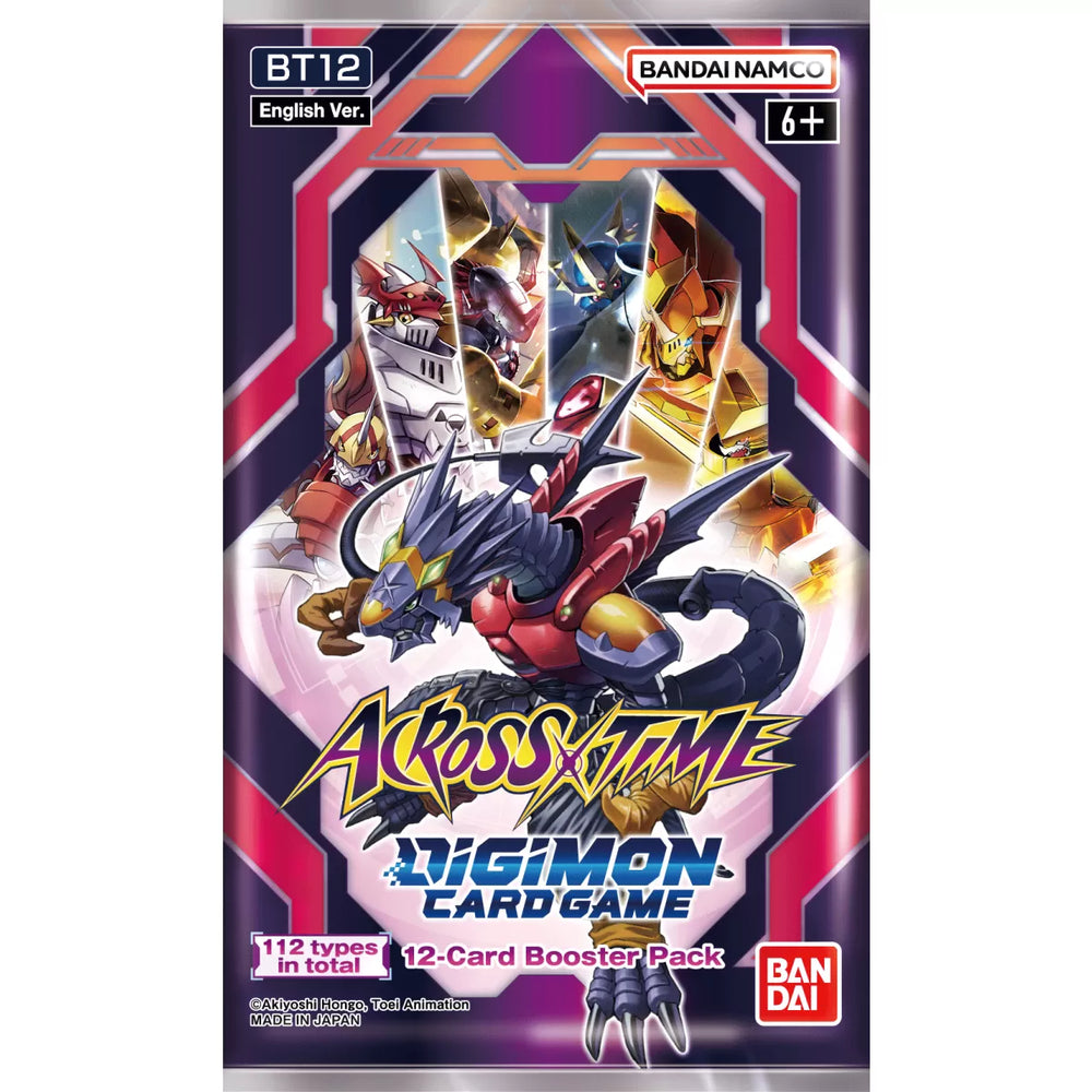 Digimon Card Game Across Time BT12 Booster Pack