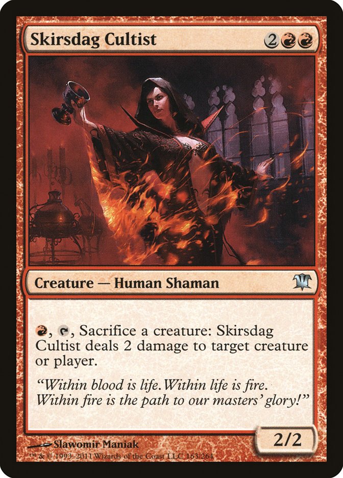 Skirsdag Cultist [Innistrad] Foil