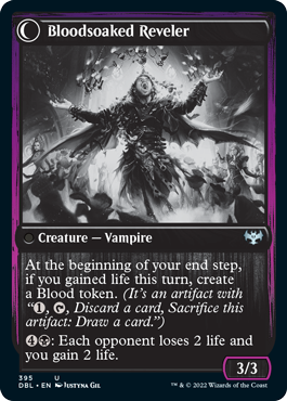 Restless Bloodseeker // Bloodsoaked Reveler [Innistrad: Double Feature] Foil