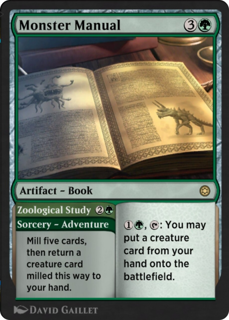 Monster Manual // Zoological Study  [Alchemy Horizons: Baldur's Gate]