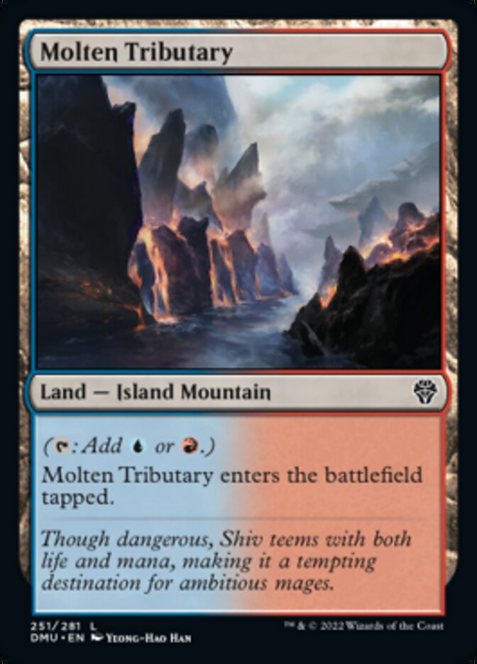 Molten Tributary [Dominaria United] Foil