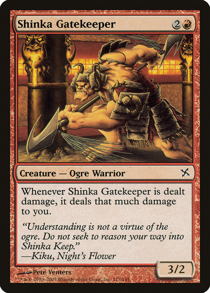Shinka Gatekeeper [Betrayers of Kamigawa] Foil