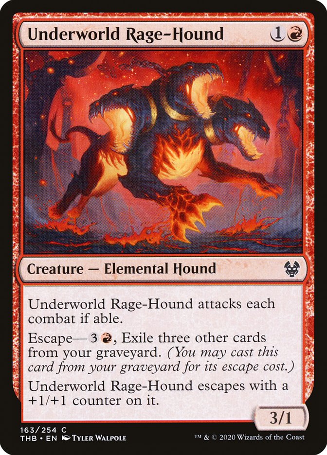 Underworld Rage-Hound [Theros Beyond Death] Foil
