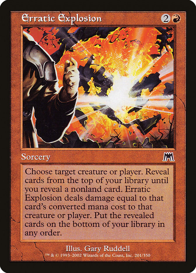 Erratic Explosion [Onslaught] Foil