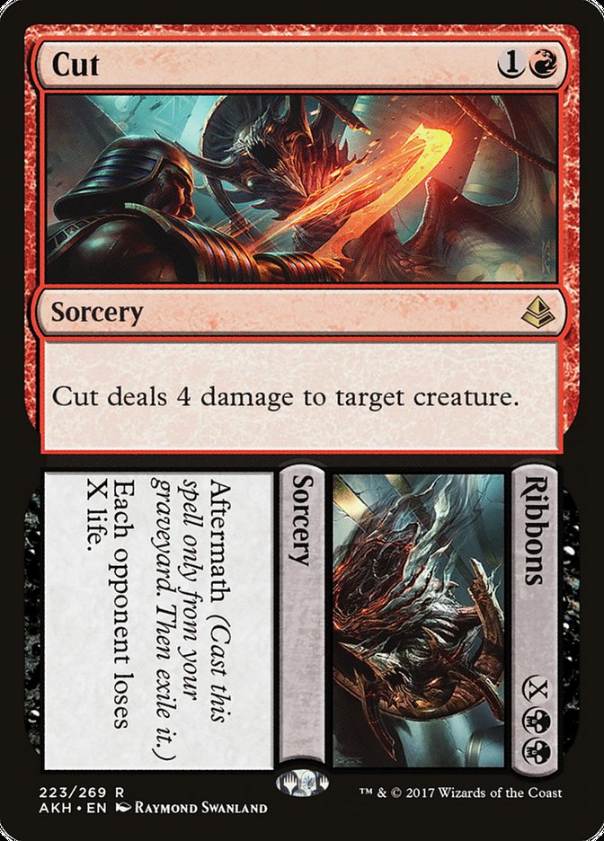 Cut // Ribbons [Amonkhet] Foil
