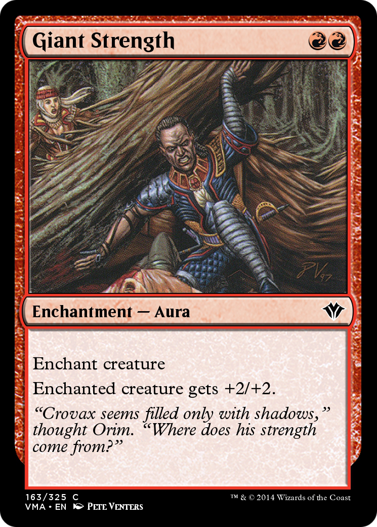 Giant Strength  [Vintage Masters] Foil