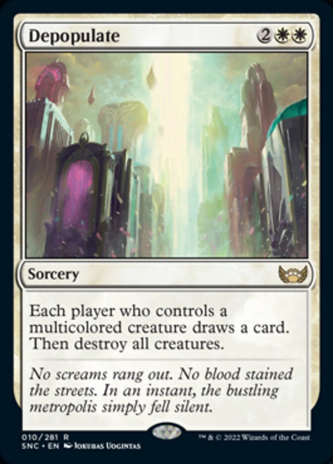 Depopulate [Streets of New Capenna] Foil