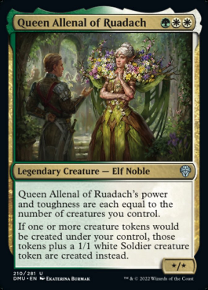 Queen Allenal of Ruadach [Dominaria United] Foil