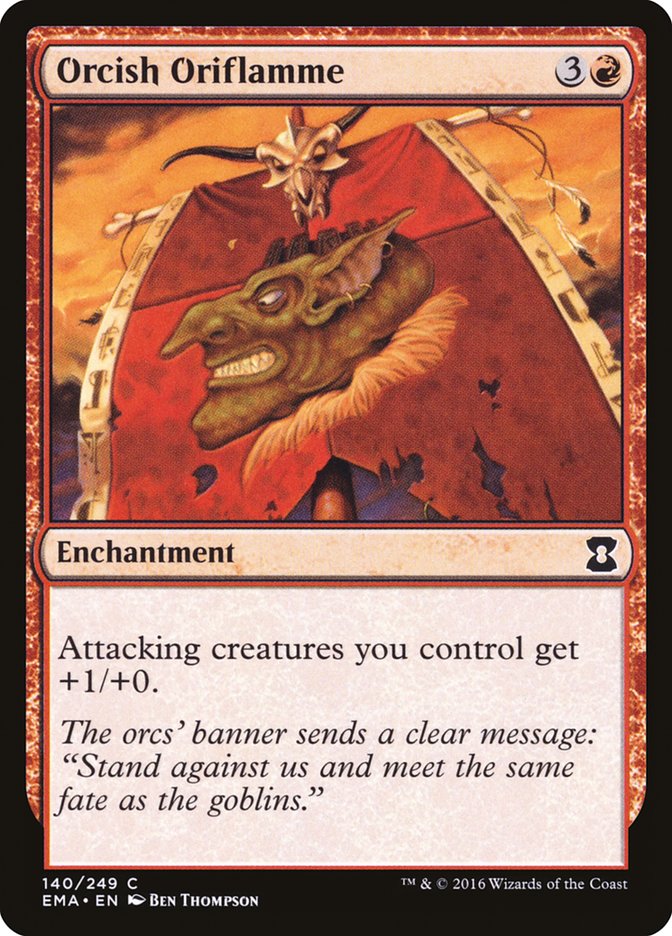 Orcish Oriflamme [Eternal Masters] Foil