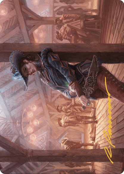 Marchesa, Dealer of Death // Marchesa, Dealer of Death  [Outlaws of Thunder Junction Art Series] (Borderless) Foil