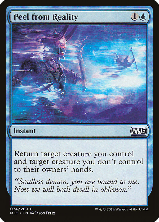 Peel from Reality [Magic 2015] Foil
