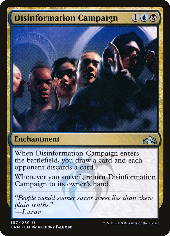 Disinformation Campaign [Guilds of Ravnica] Foil
