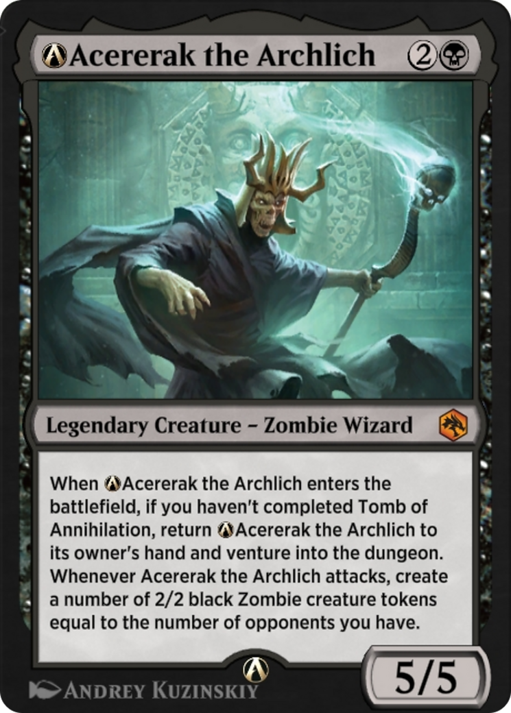 A-Acererak the Archlich  [Adventures in the Forgotten Realms]