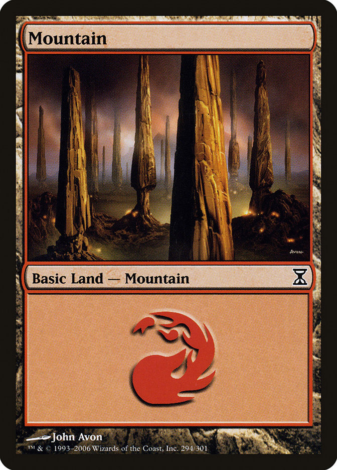 Mountain (294) [Time Spiral] Foil