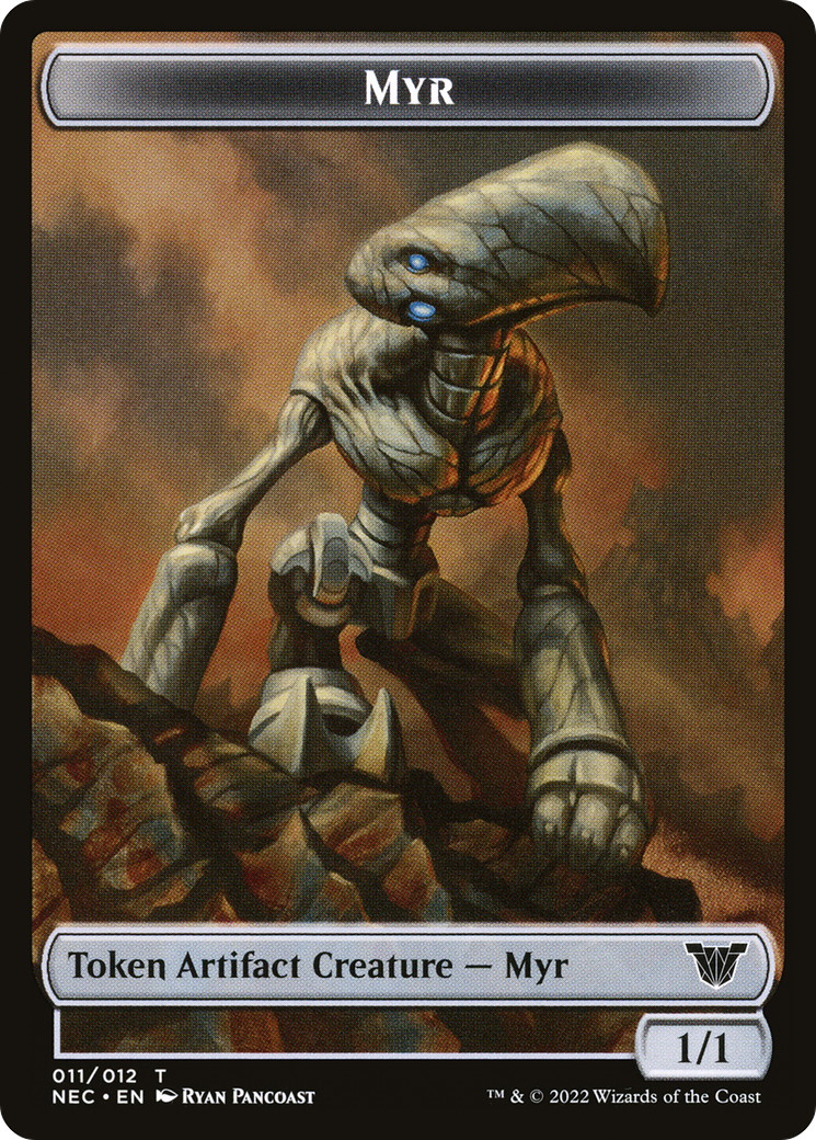 Myr  [Neon Dynasty Commander Tokens] Foil