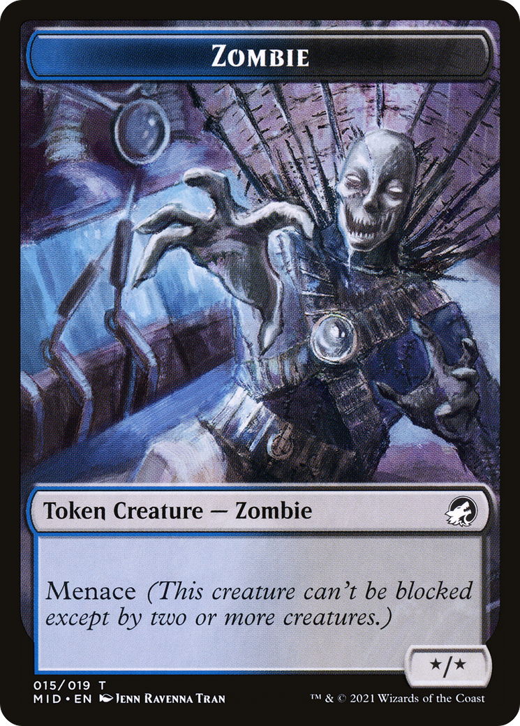 Zombie  [Innistrad: Midnight Hunt Tokens]