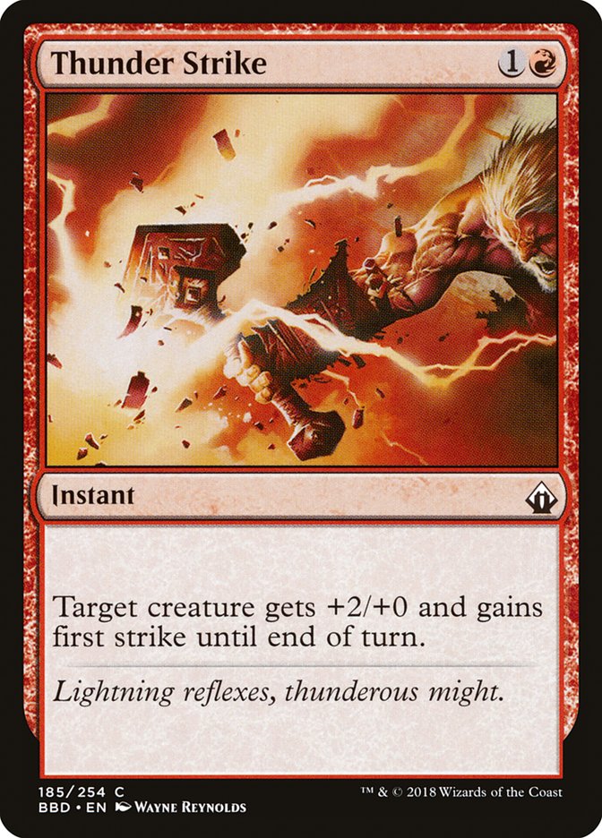 Thunder Strike [Battlebond] Foil