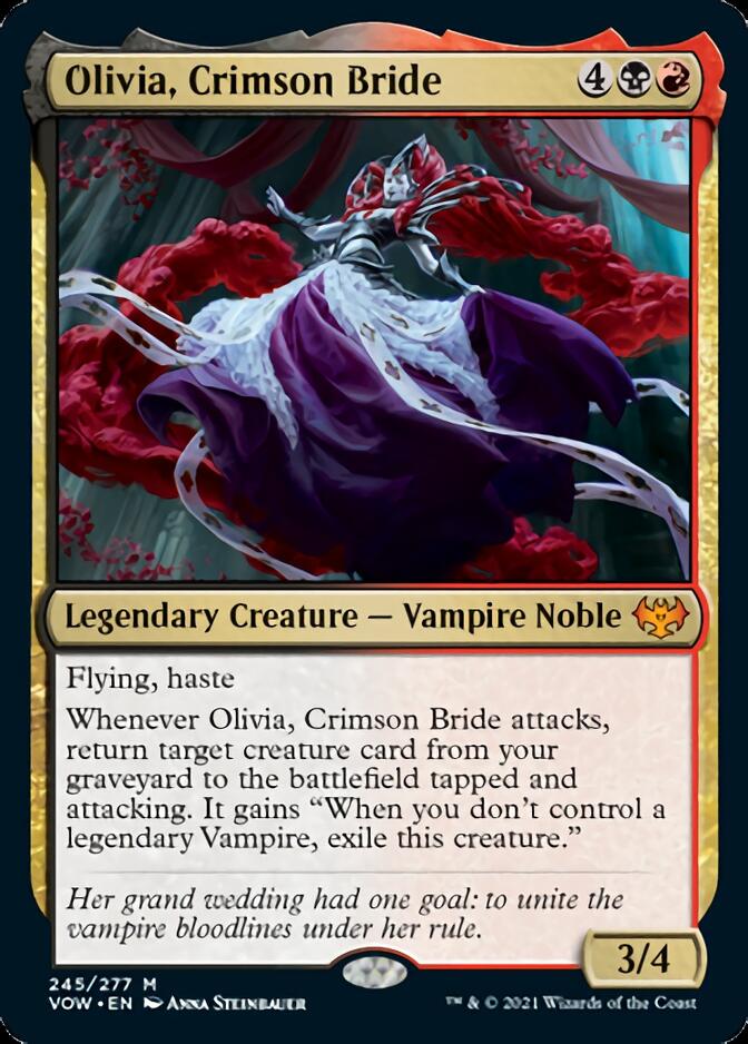 Olivia, Crimson Bride [Innistrad: Crimson Vow] Foil