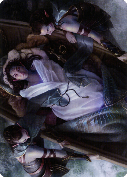 Return Upon the Tide // Return Upon the Tide  [Art Series: Kaldheim] (Borderless)