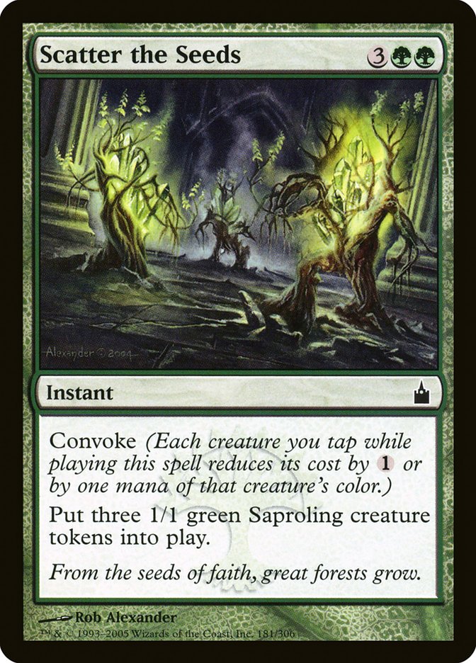 Scatter the Seeds [Ravnica: City of Guilds] Foil
