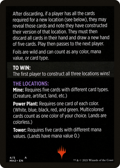 Urza's Blueprints (minigame) // Urza's Blueprints (cont'd)  [Modern Horizons 2 Minigames]