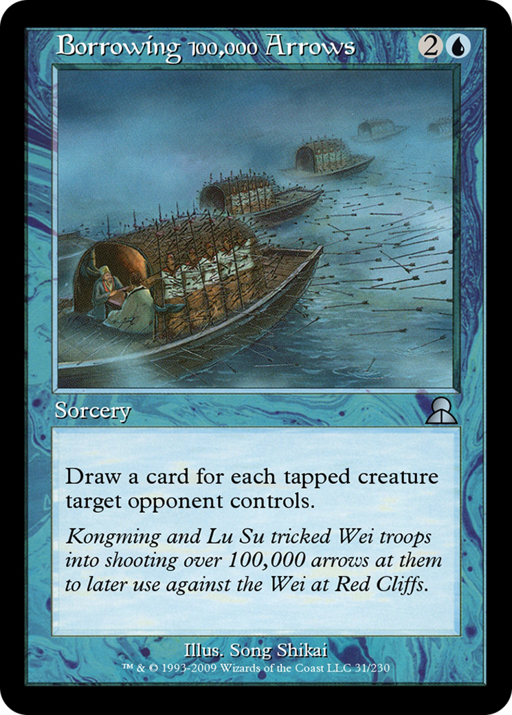 Borrowing 100,000 Arrows  [Masters Edition III] Foil