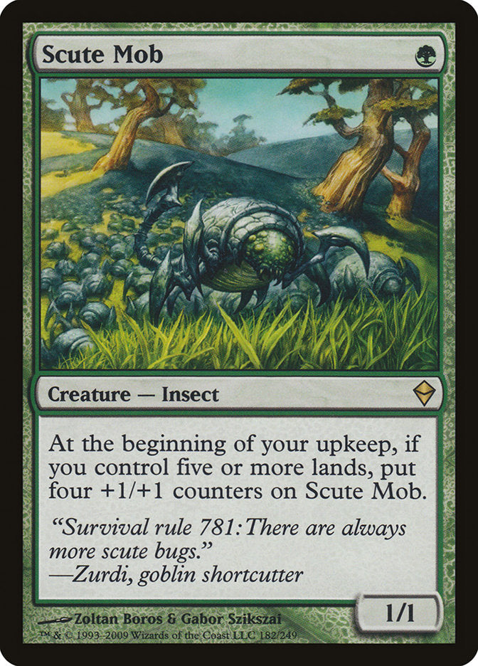 Scute Mob [Zendikar] Foil