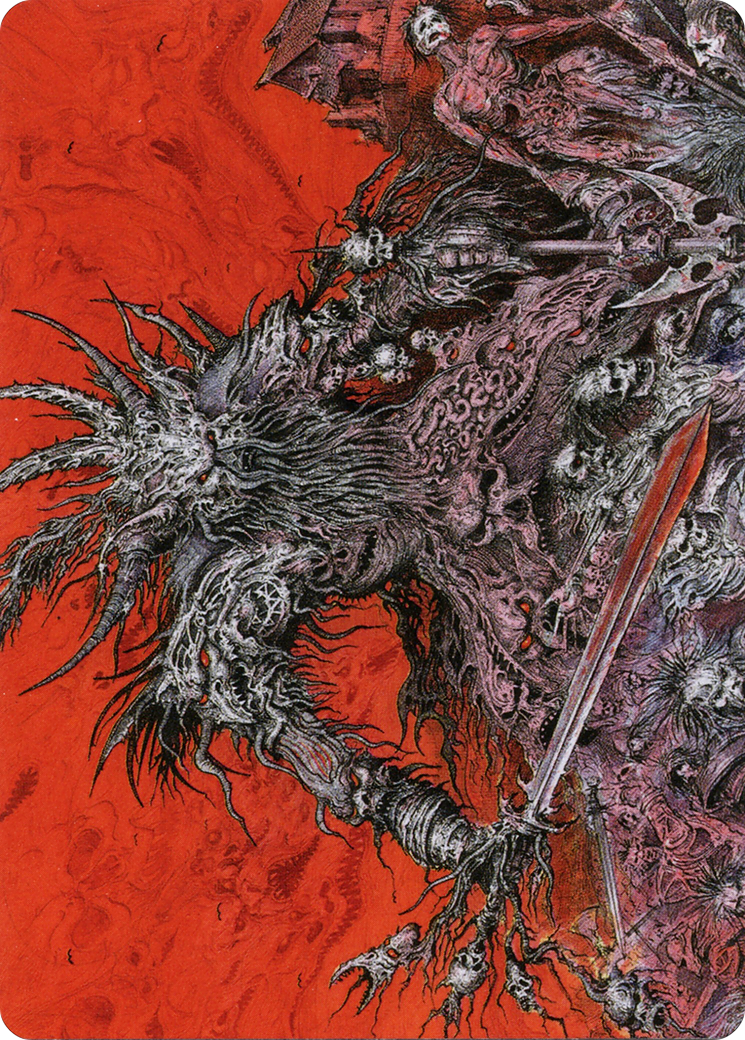 Varragoth, Bloodsky Sire // Varragoth, Bloodsky Sire  [Art Series: Kaldheim] (Borderless)