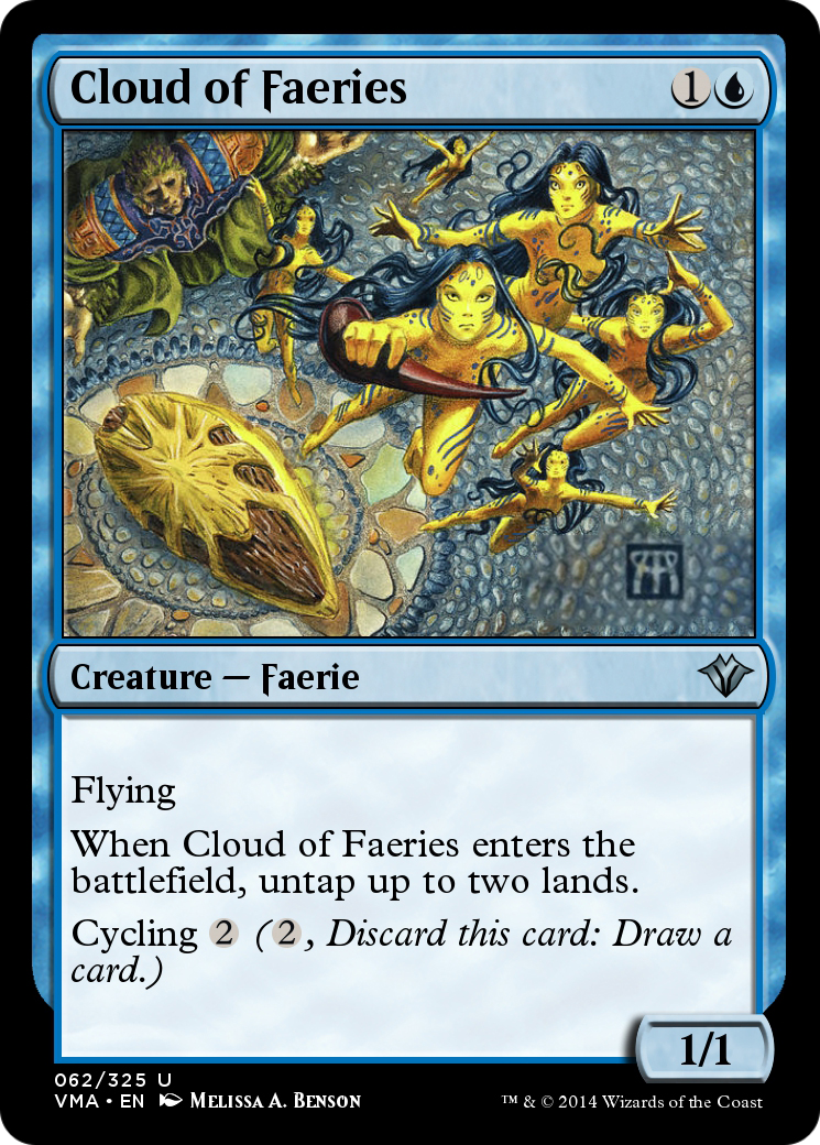 Cloud of Faeries  [Vintage Masters] Foil