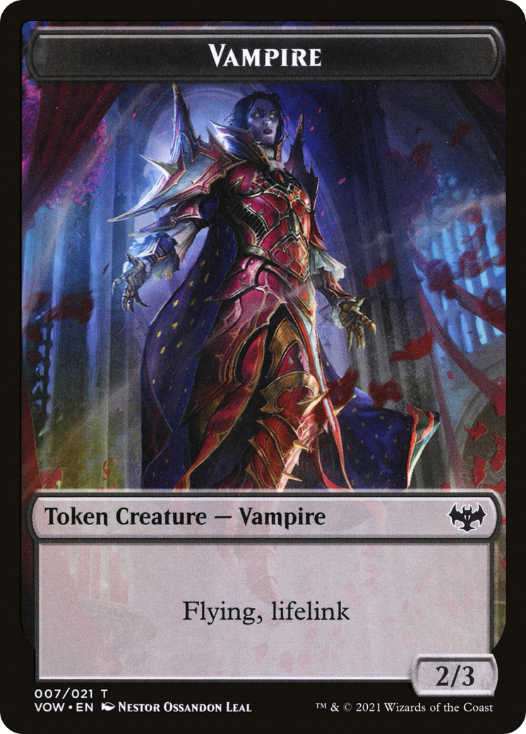Vampire  [Innistrad: Crimson Vow Tokens] Foil
