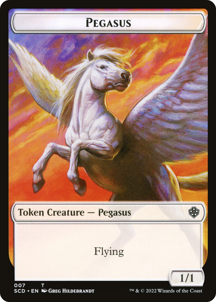 Pegasus  [Starter Commander Deck Tokens] Foil