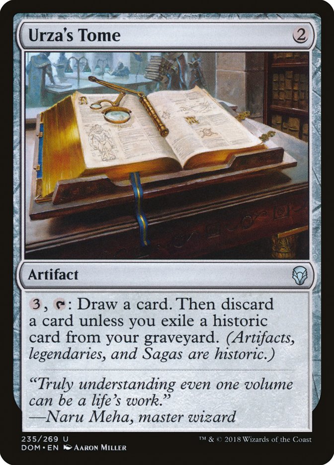 Urza's Tome [Dominaria] Foil