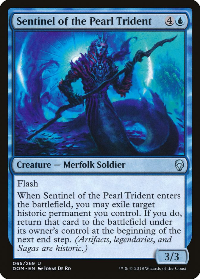 Sentinel of the Pearl Trident [Dominaria] Foil