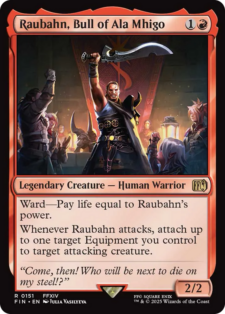 Raubahn, Bull of Ala Mhigo [FINAL FANTASY] Foil