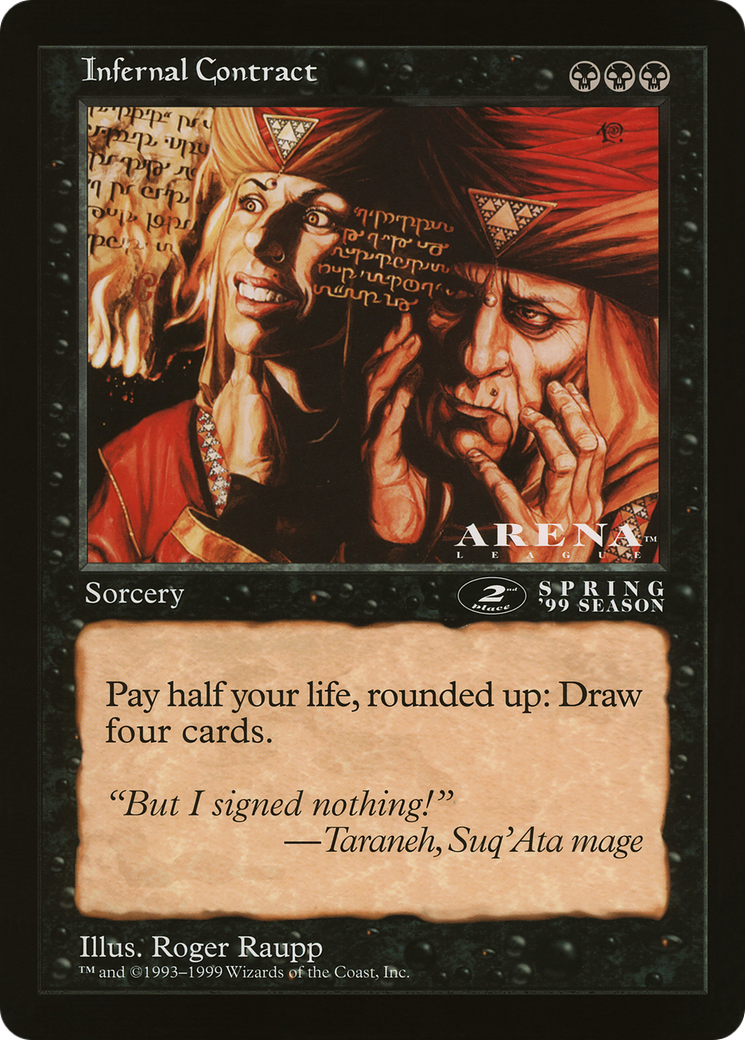 Infernal Contract  [Oversized League Prizes]