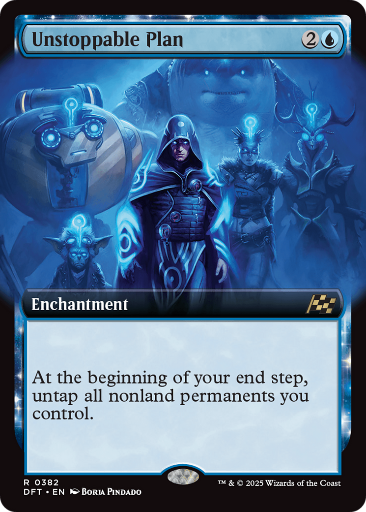 Unstoppable Plan (Extended Art) [Aetherdrift] Foil