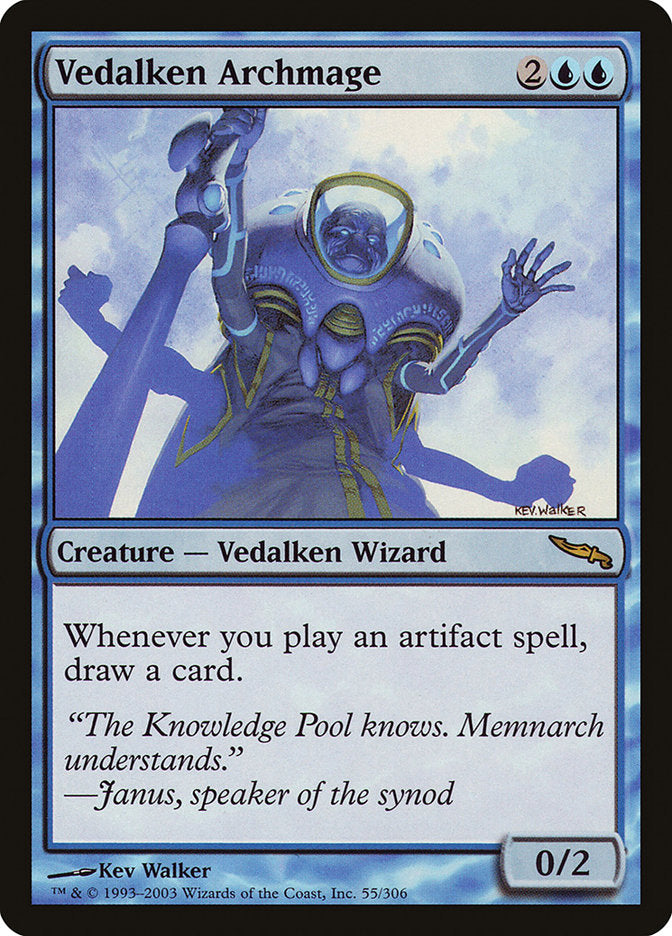 Vedalken Archmage [Mirrodin] Foil