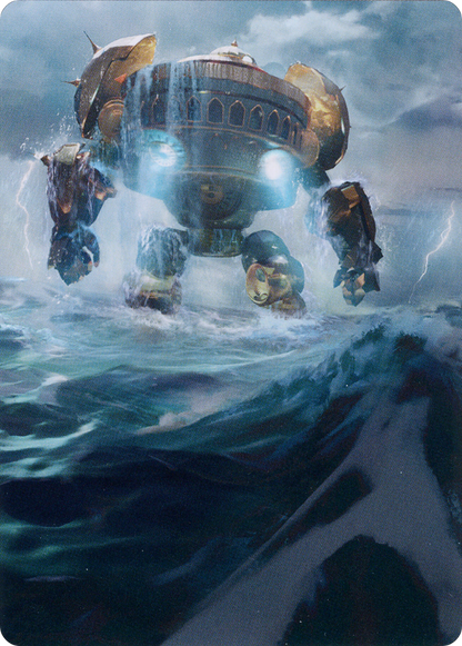 Island // Island  [The Brothers' War Art Series] (Borderless) Foil