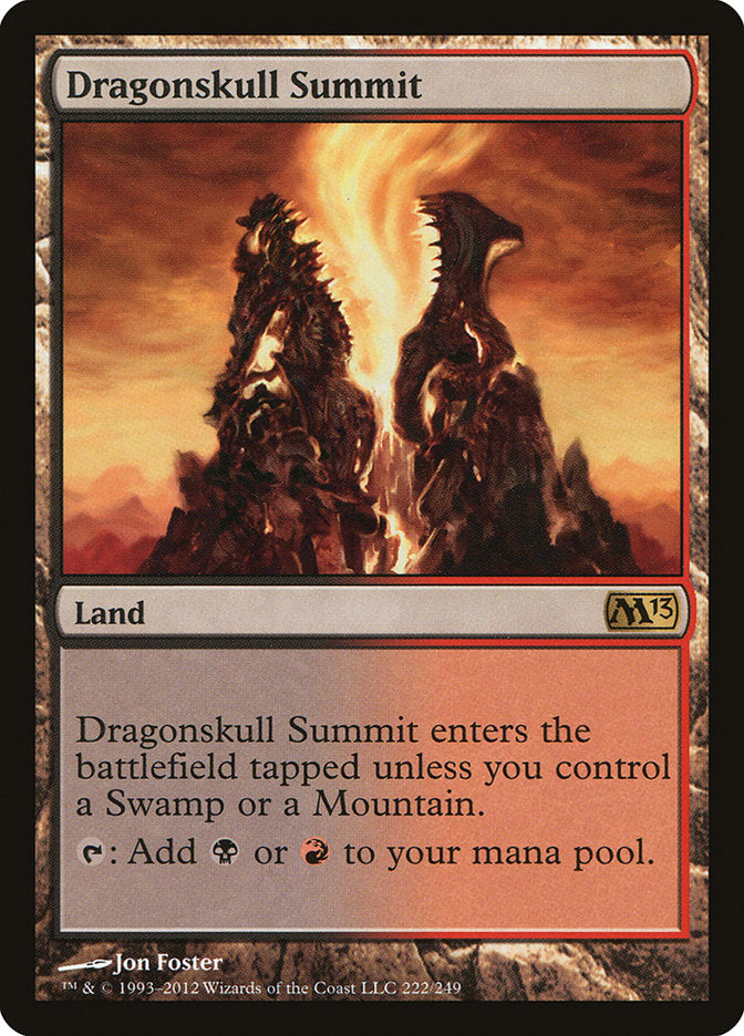 Dragonskull Summit [Magic 2013] Foil