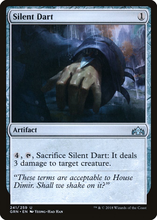 Silent Dart [Guilds of Ravnica] Foil