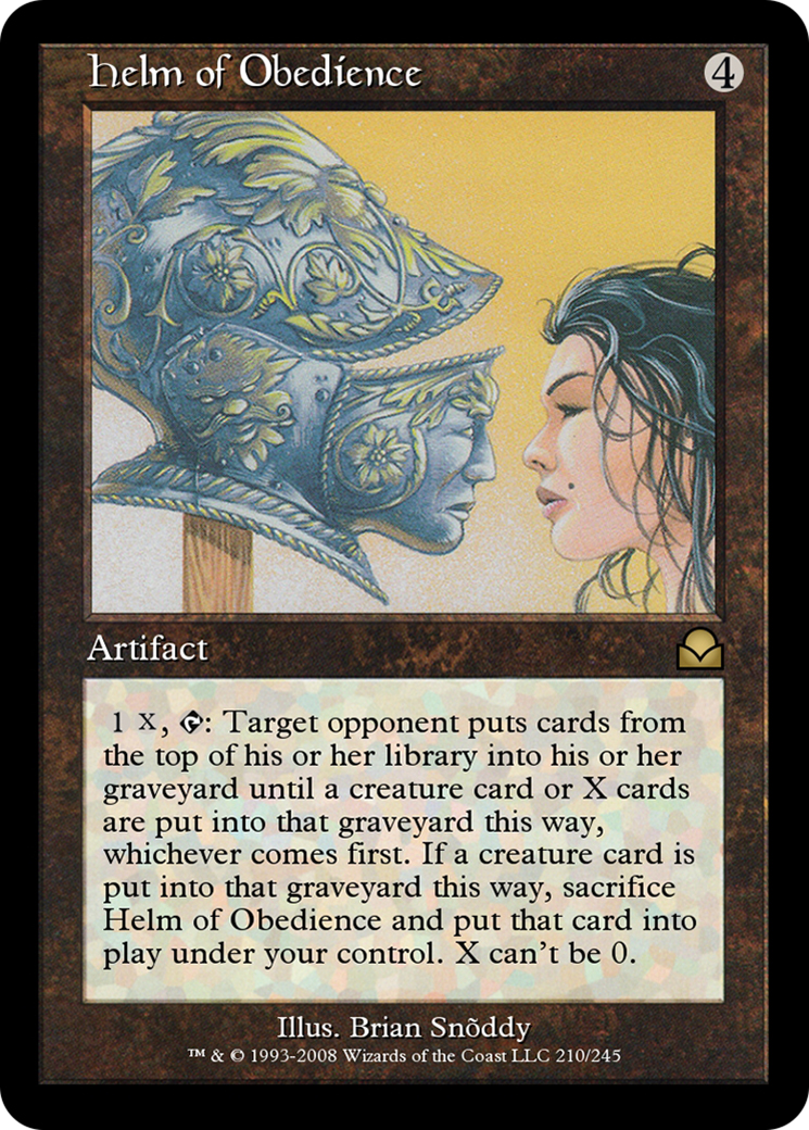 Helm of Obedience  [Masters Edition II] Foil