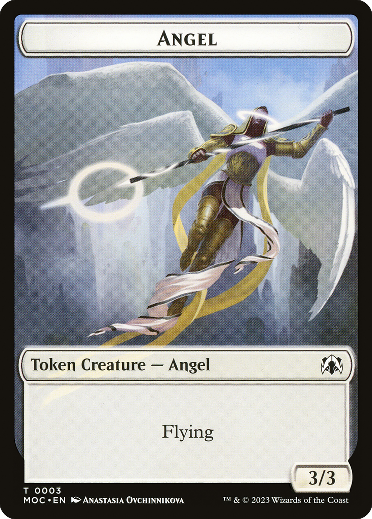 Angel  [March of the Machine Commander Tokens]