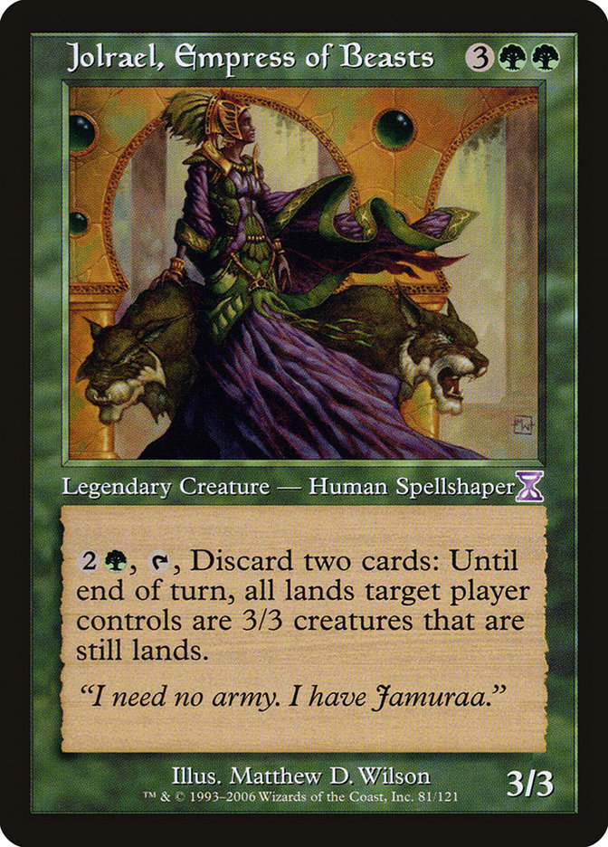 Jolrael, Empress of Beasts [Time Spiral Timeshifted] Foil