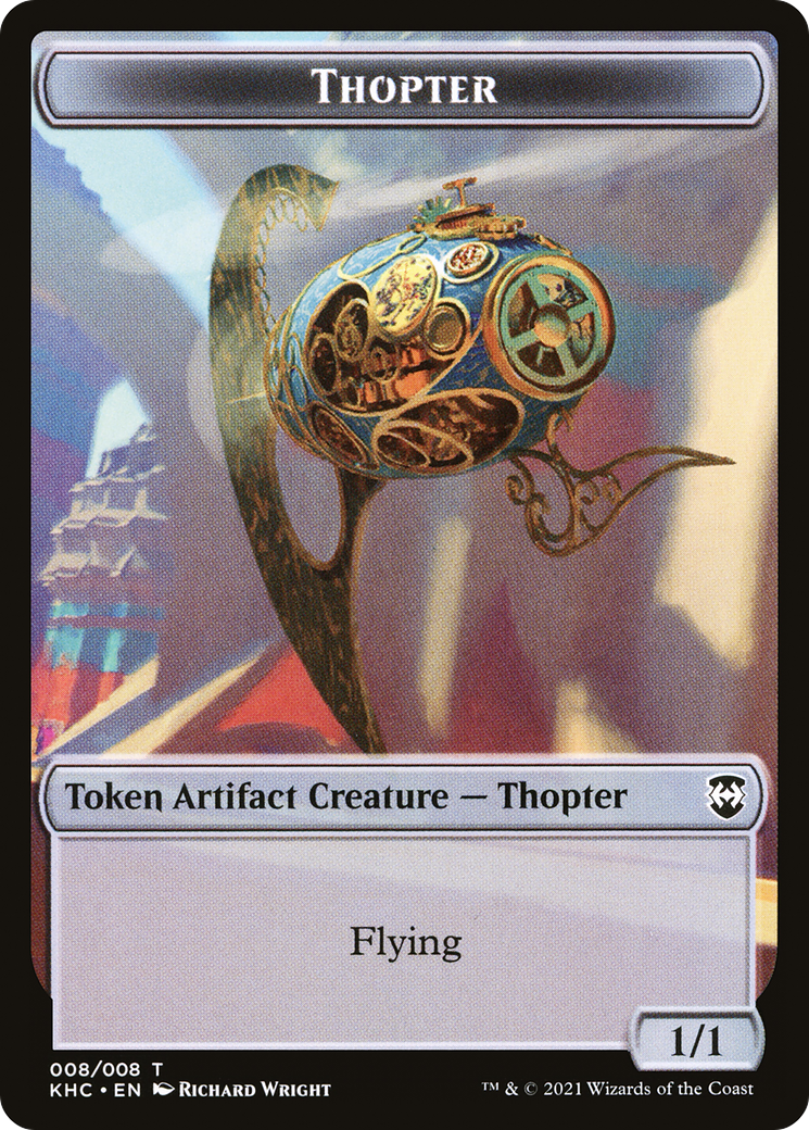 Thopter  [Kaldheim Commander Tokens]