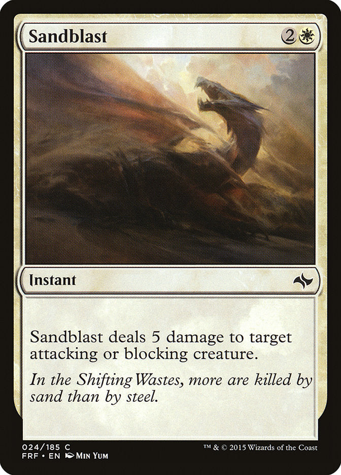 Sandblast [Fate Reforged] Foil